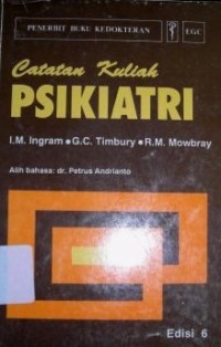 Image of Psikiatri : Catatan Kuliah