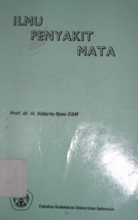 Image of Ilmu Penyakit Mata