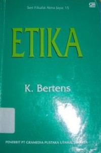 Image of Etika : Seri Filsafat Atma Jaya: 15