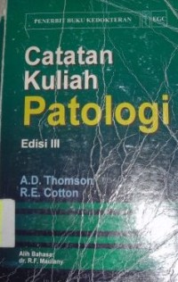 Image of Catatan Kuliah Patologi